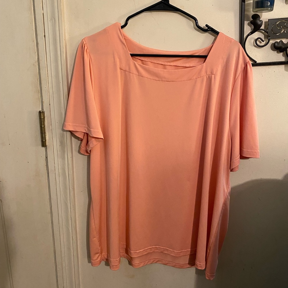 Peach Women's Top